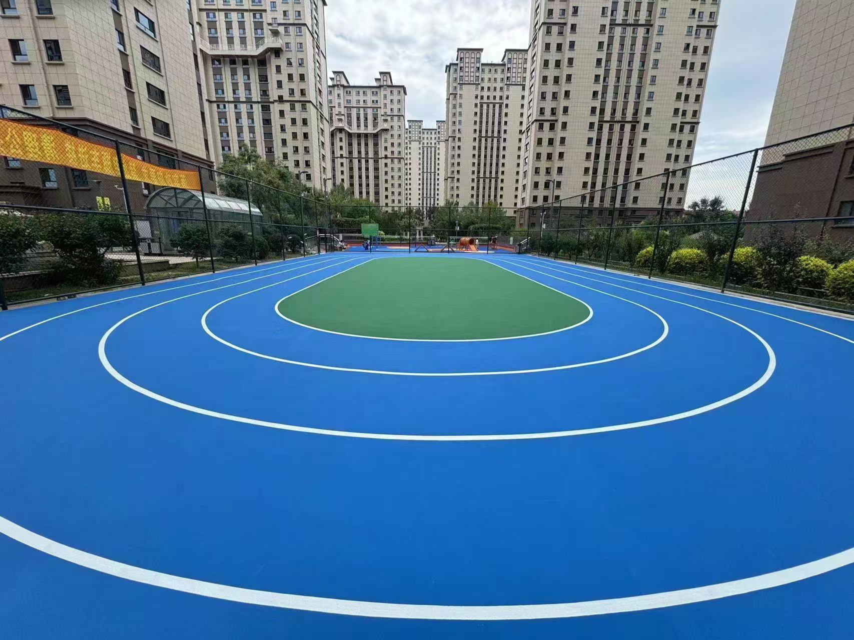 信阳市学校塑胶跑道自结纹塑胶跑道 - 价格
